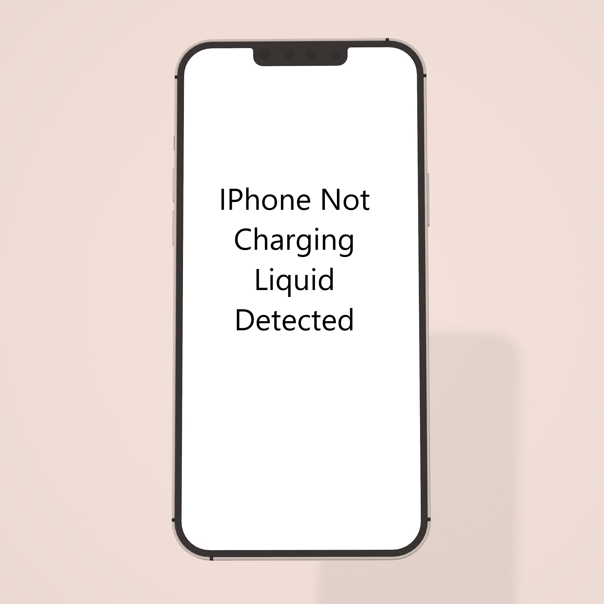iphone not charging liquid detected