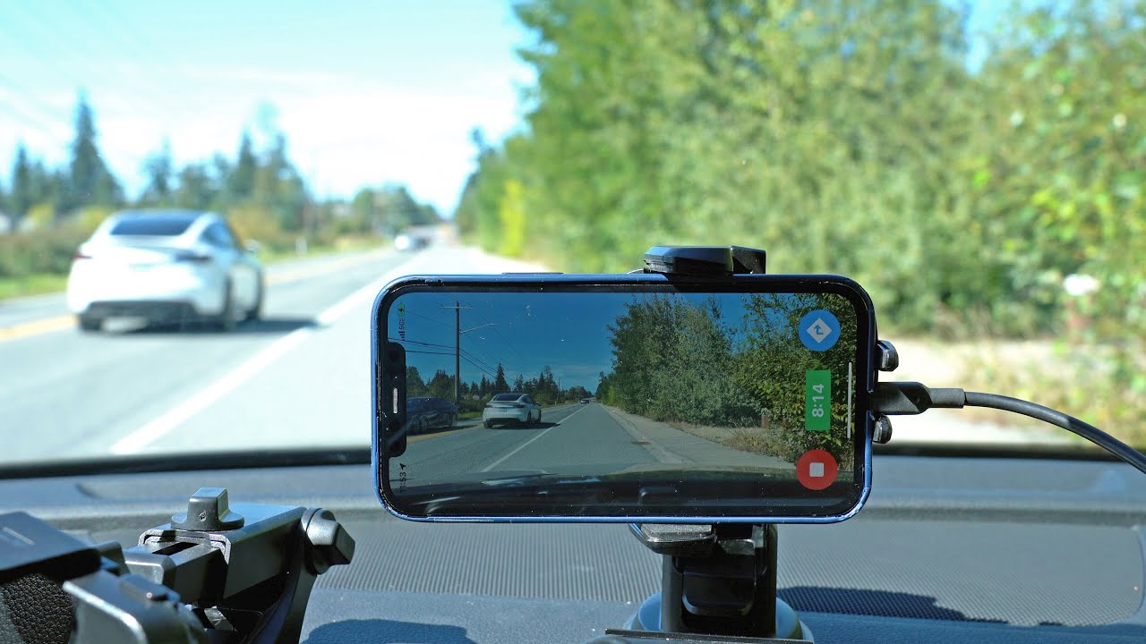 how to make a dashcam out of an old phone